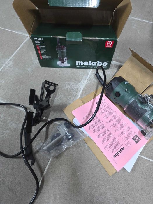 Metabo FM 500-6 - Masina de frezat, 500 W, 6 mm
