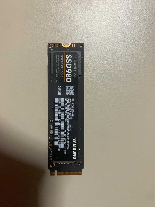 SSD samsung 980 500GB