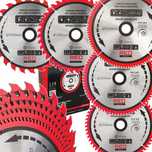Set 5 discuri panze fierastrau circular lemn 255mm 30mm (RTZTWD0082)