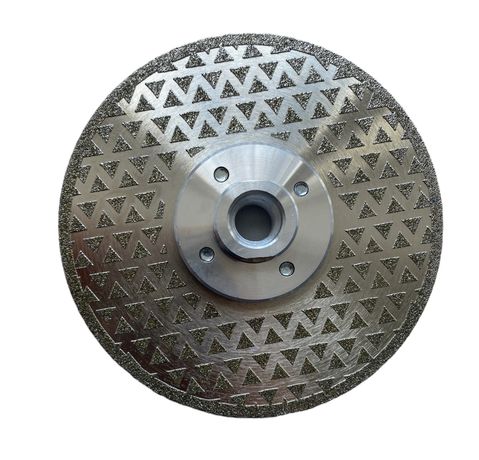 Алмазный диск по мрамору с фланцем