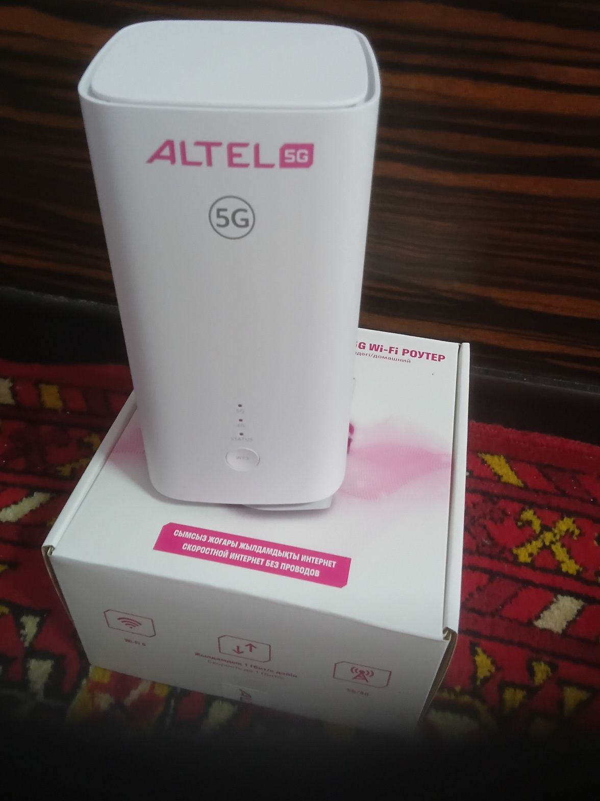 Новый абсолютно алтел 5G роутер
