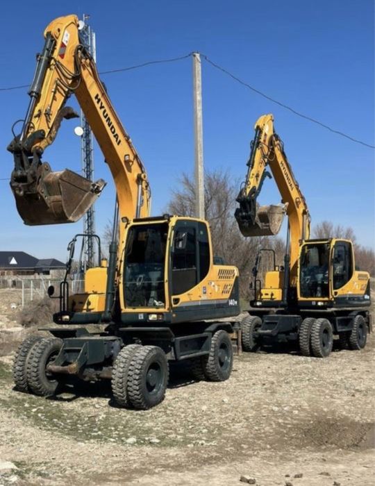 Услуги Экскаватор колесный ГИДРОМОЛОТ