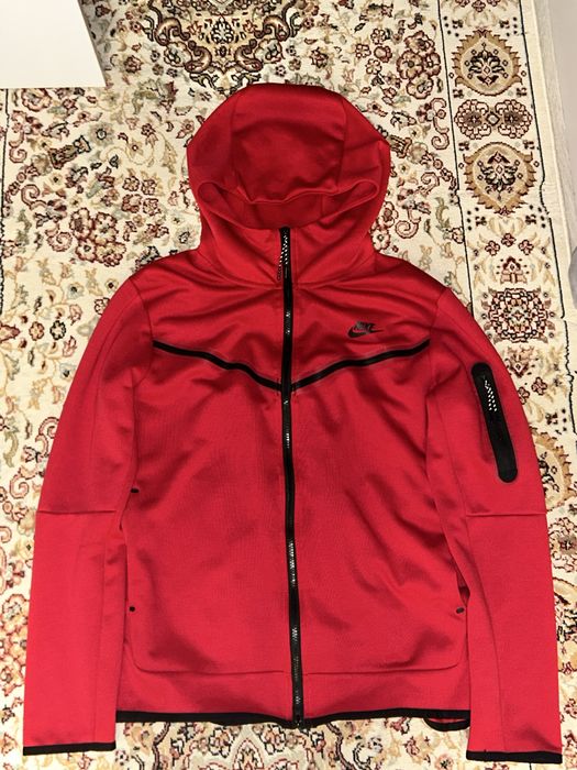 Nike tech fleece Red теч флис