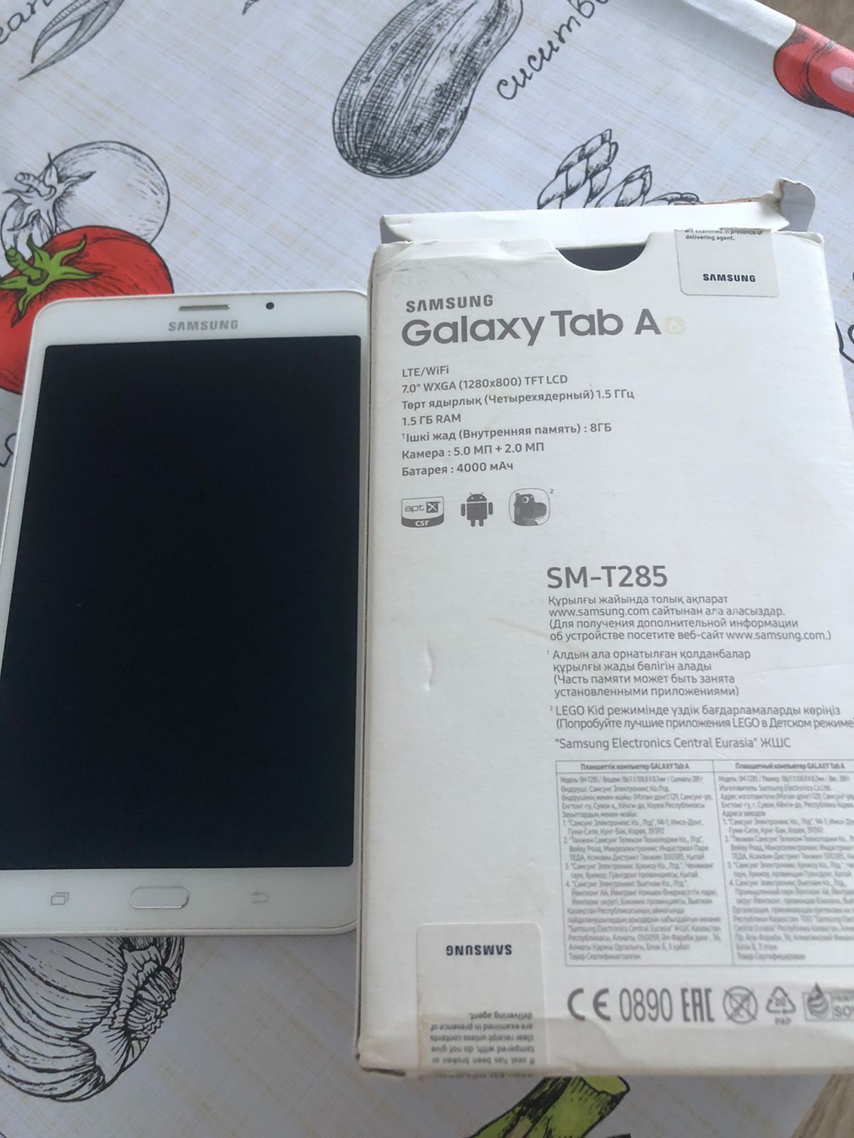 Планшет Samsung galaxy tab a6