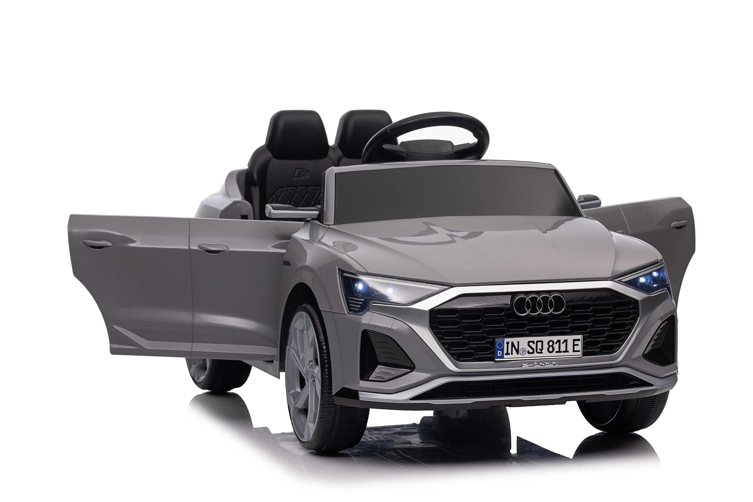 Masinuta electrica pentru copii Audi SQ8 2x 35W 12V MP3 player #Grey