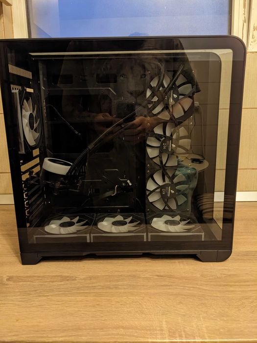 Carcasa acvariu + Cooler Procesor AIO 1stPLAYER Gaming