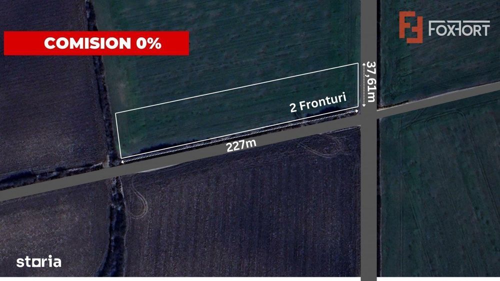 COMISION 0% Teren extravilan agricol, Sacalaz - 8493mp, 2 fronturi