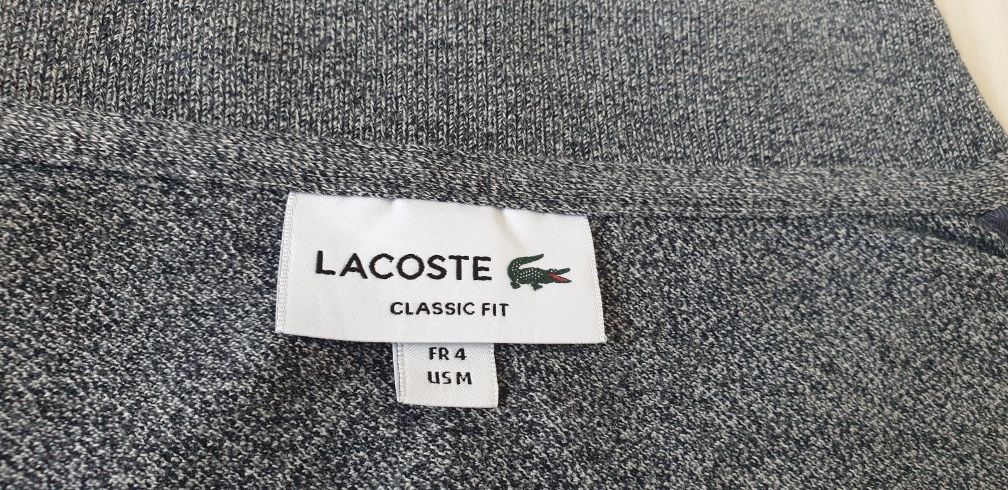 Lacoste Classic Fit Pique Cotton Mens / 4 - M ОРИГИНАЛ! Мъжка Тениска!