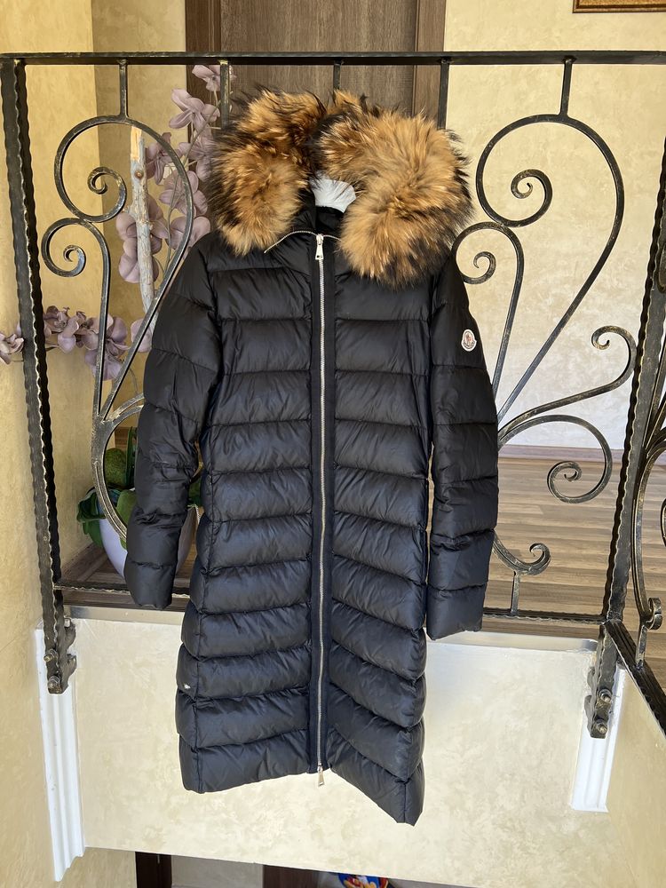 Geacă MONCLER blană naturală