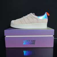 Adidas Original Superstar Plateau noi la cutie ( marimie 37.1/3 )