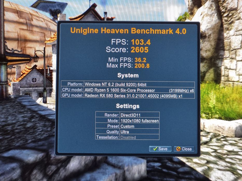 Геймърски Компютър /Ryzen 5 1600x/16GB RAM/ SSD-512GB/RX 580 8GB