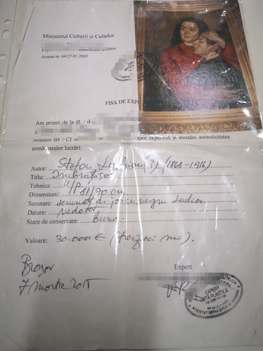 Tablou Stefan Luchian