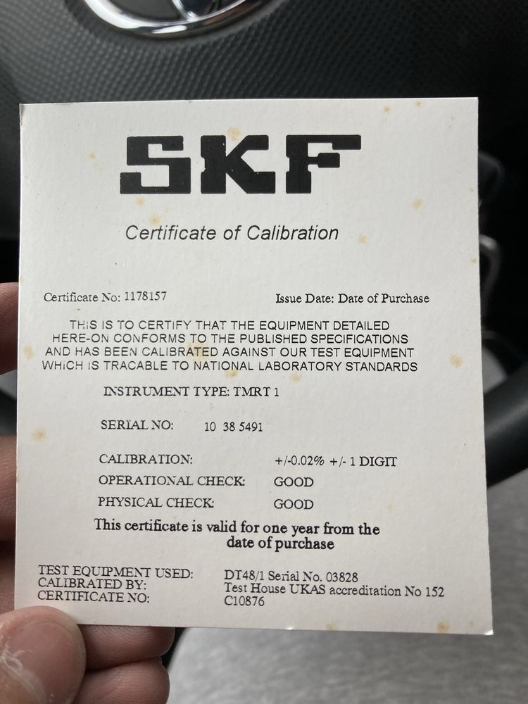 Лазерен тахометър SKF TMRT 1
