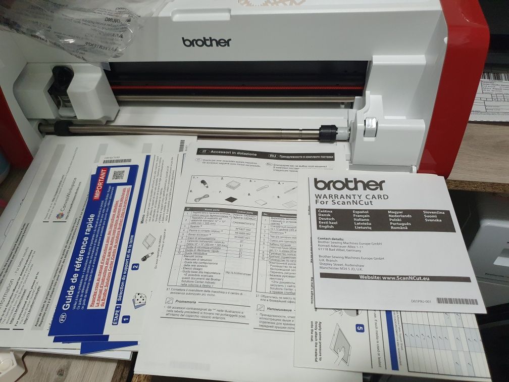Imprimanta Brother Scan N Cut SDX 900