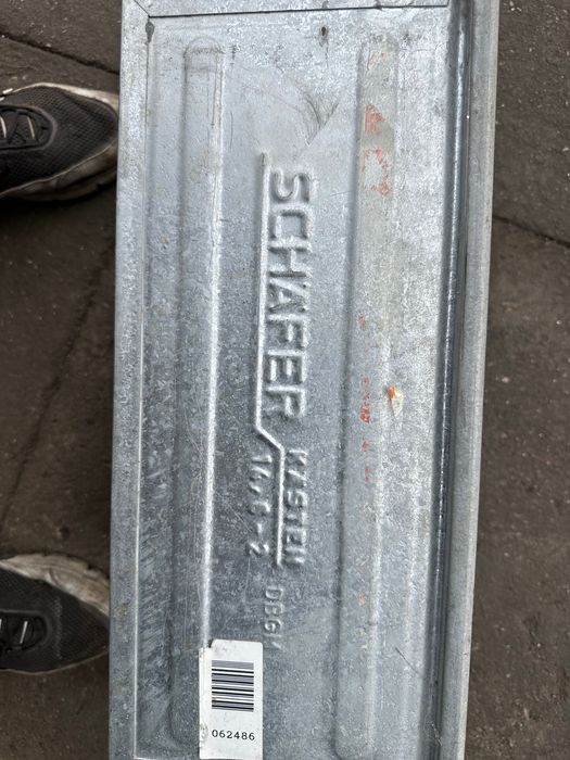 Метален поцинкован сандък SCHÄFER 40x30x15 см