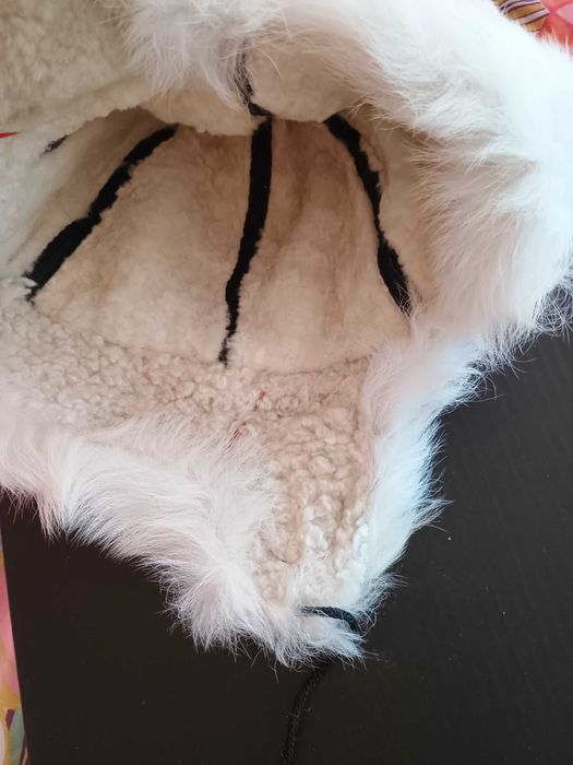 Зимна шапка естествена кожа