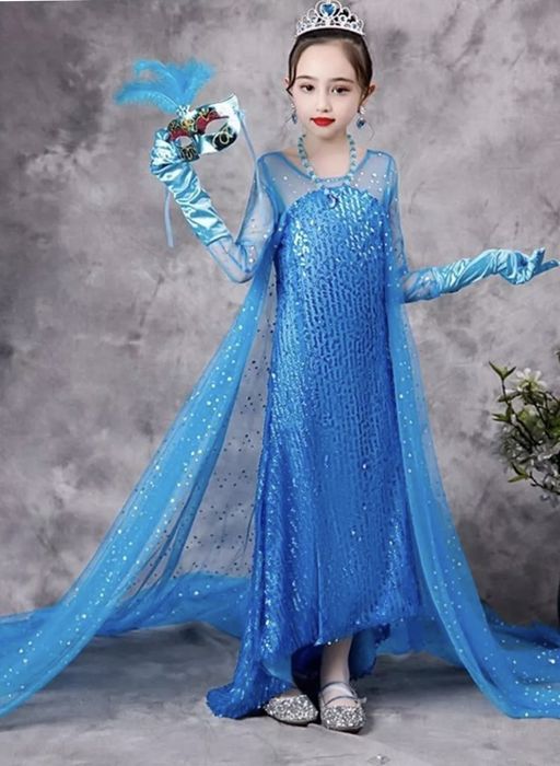 Костюм Эльзы. Холодное сердце. ( карнавальный, новогодний)