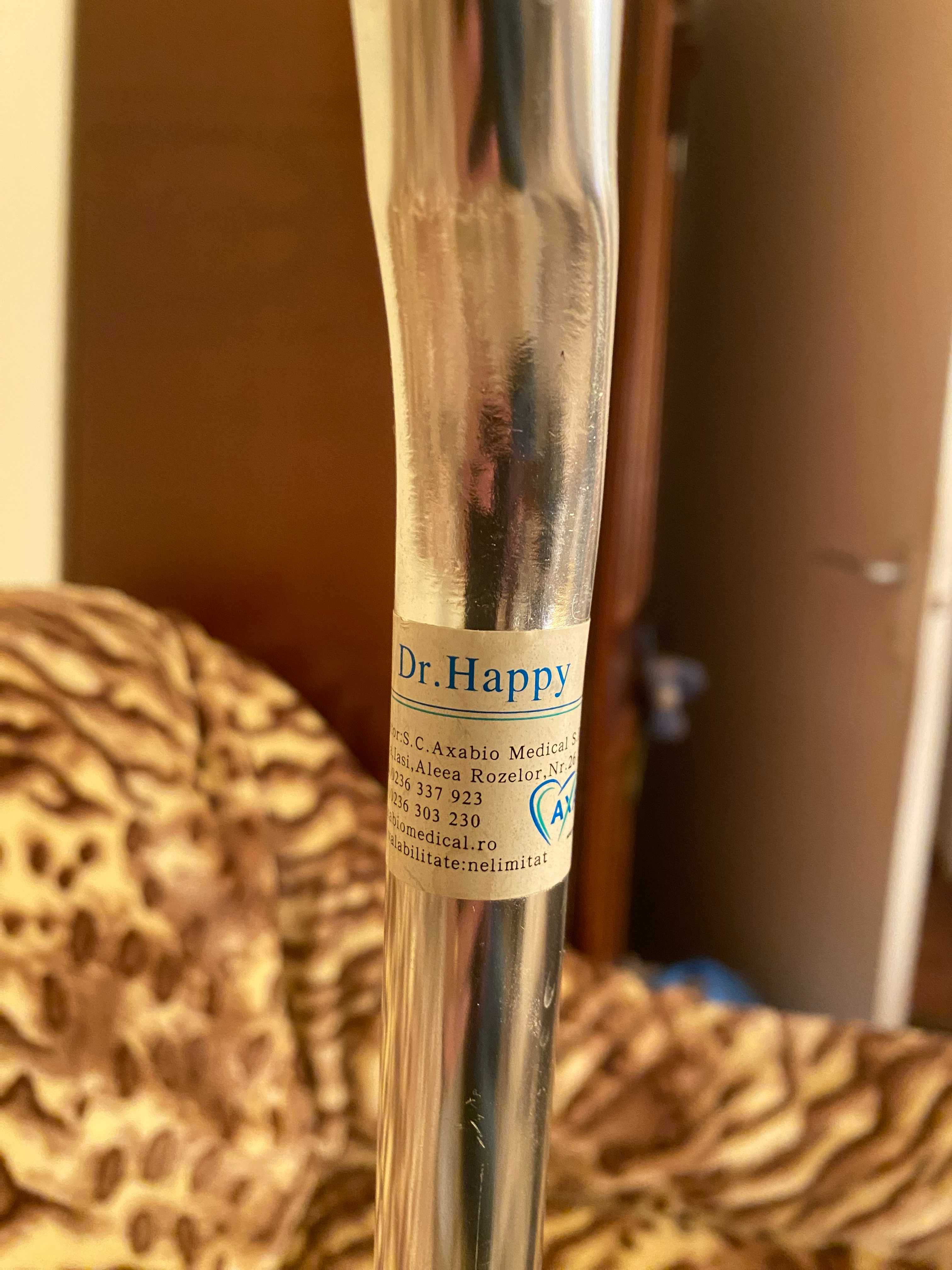 Baston din aluminiu cu trei picioare DrHappy