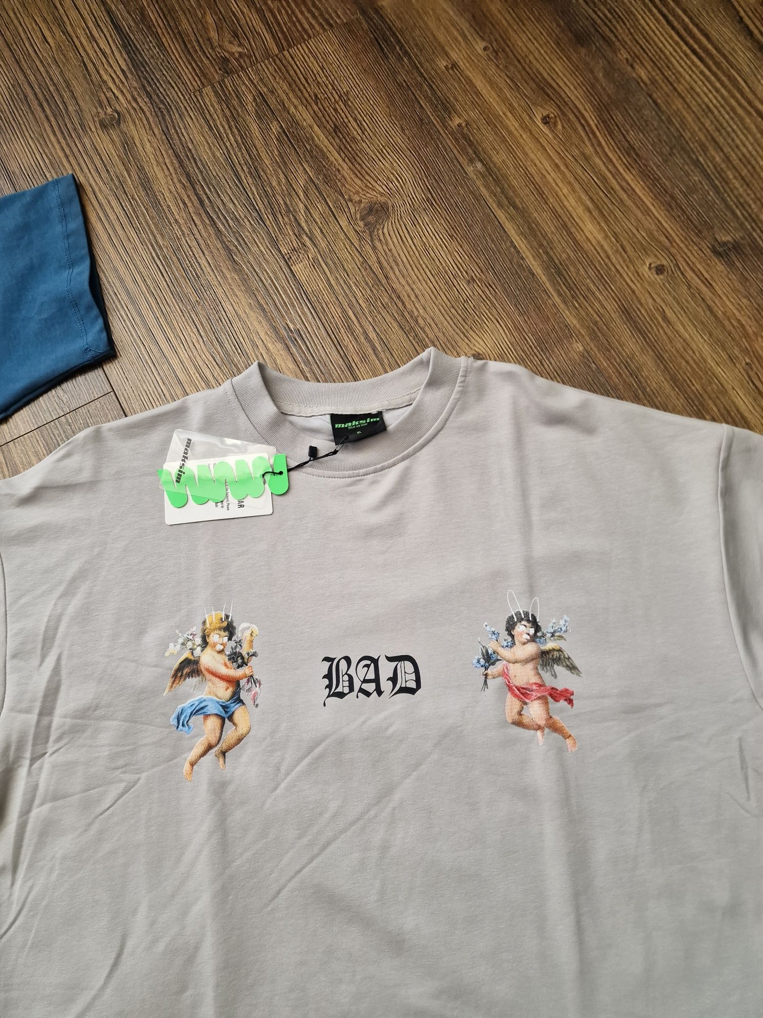 Страхотна мъжка тениска овърсайз модел размер S M L XL 2XL