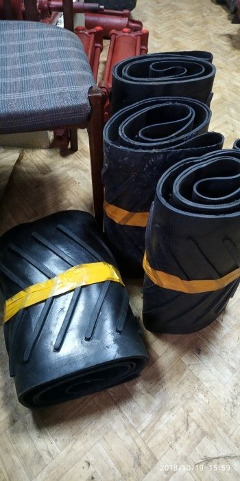 Лента транспортёрная .Запчасти на зерномёты. Ковши норийные. .