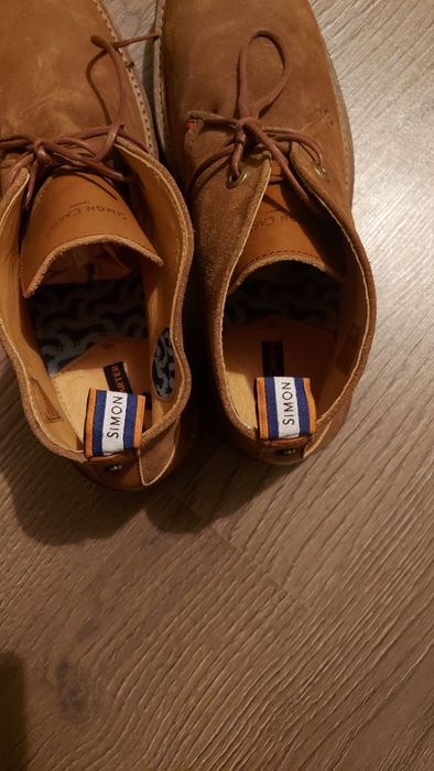 Pantofi eleganți stil gheață simon carter pentru bărbați!