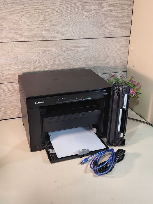 ‼️Принтер МФУ Canon MF3010 Три в Одном черно-белый лазерный ксерокс