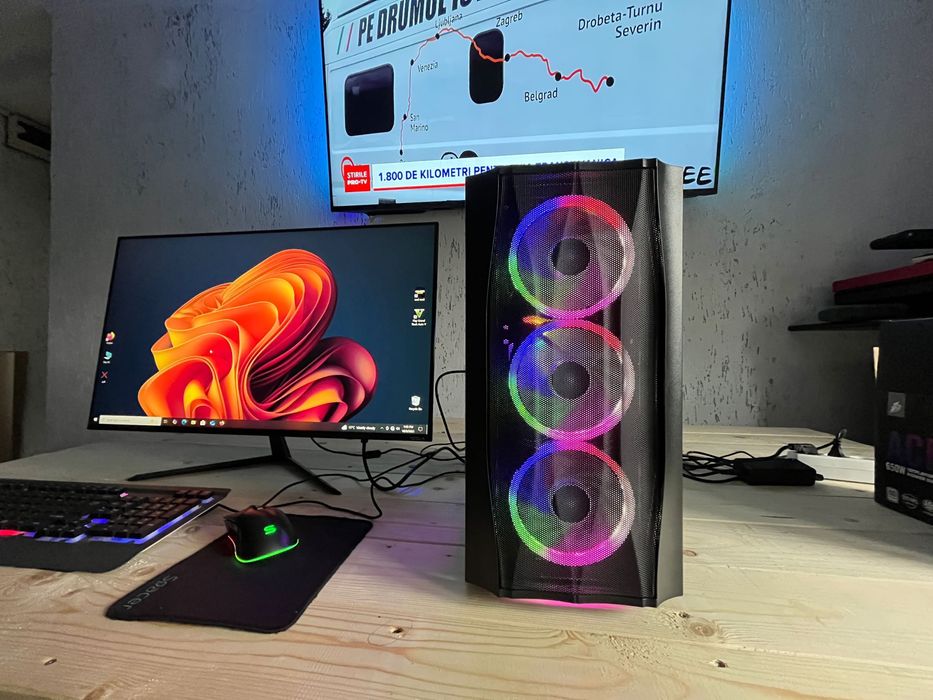 Unitate Pc Gaming i5 16gb ssd hdd video Amd Radeon