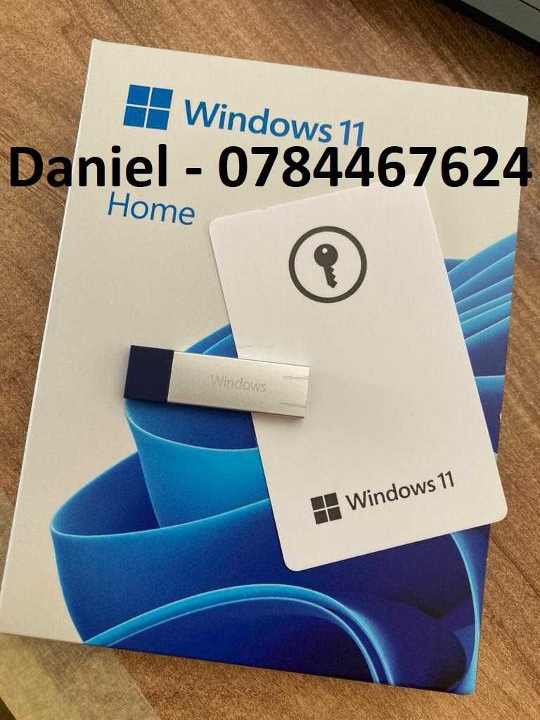 Stick USB bootabil cu Windows 10 sau 11, Home sau Pro, licenta inclusa