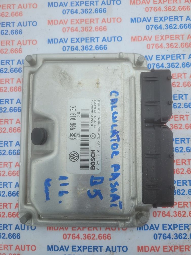 Calculator motor VW Passat 1.9 cod :038 906 019 BK / 0281010305