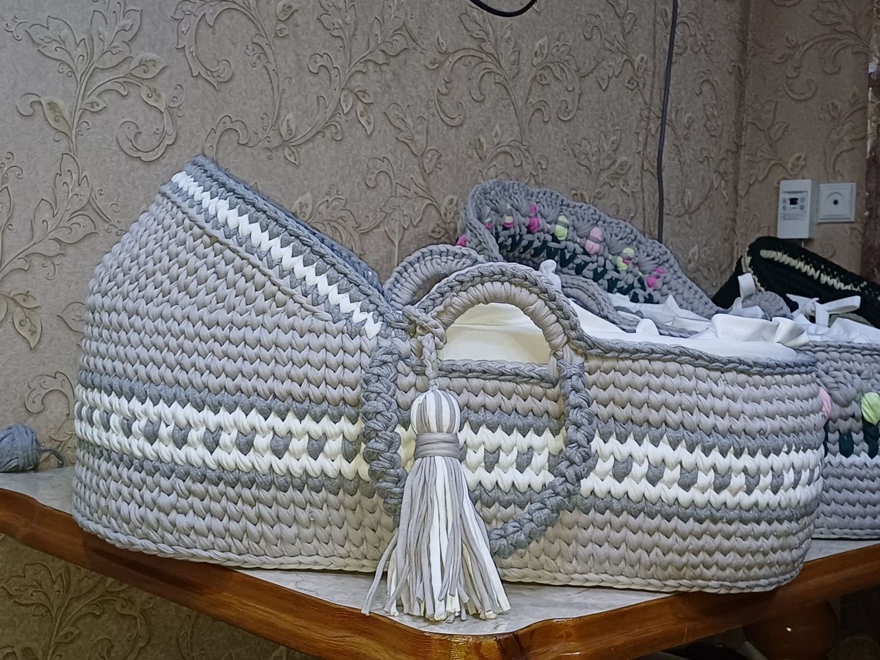 Красивые,удобные,уютные люльки для младенцев