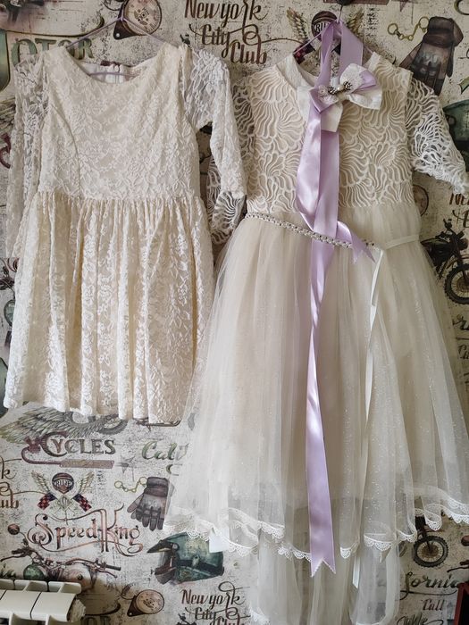 Детские платья  в отличном состоянии