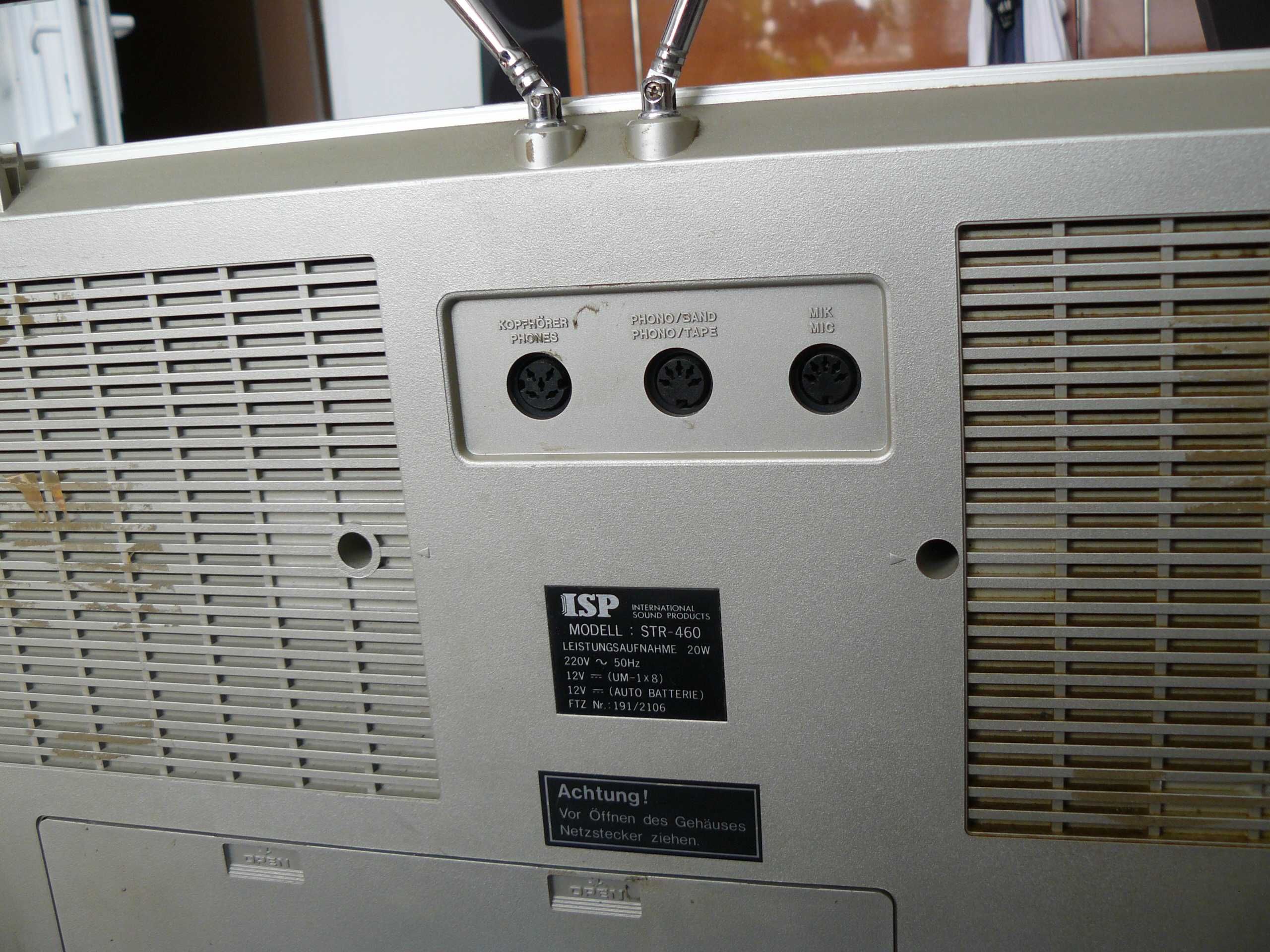 Radiocasetofon ISP STR-460(boombox)