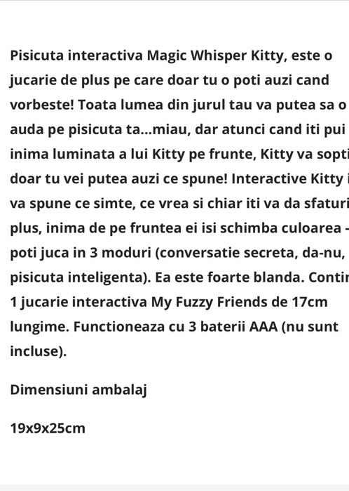 Pisicute Magic Wispers