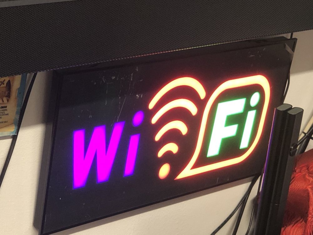 Panou tip banner WIFI