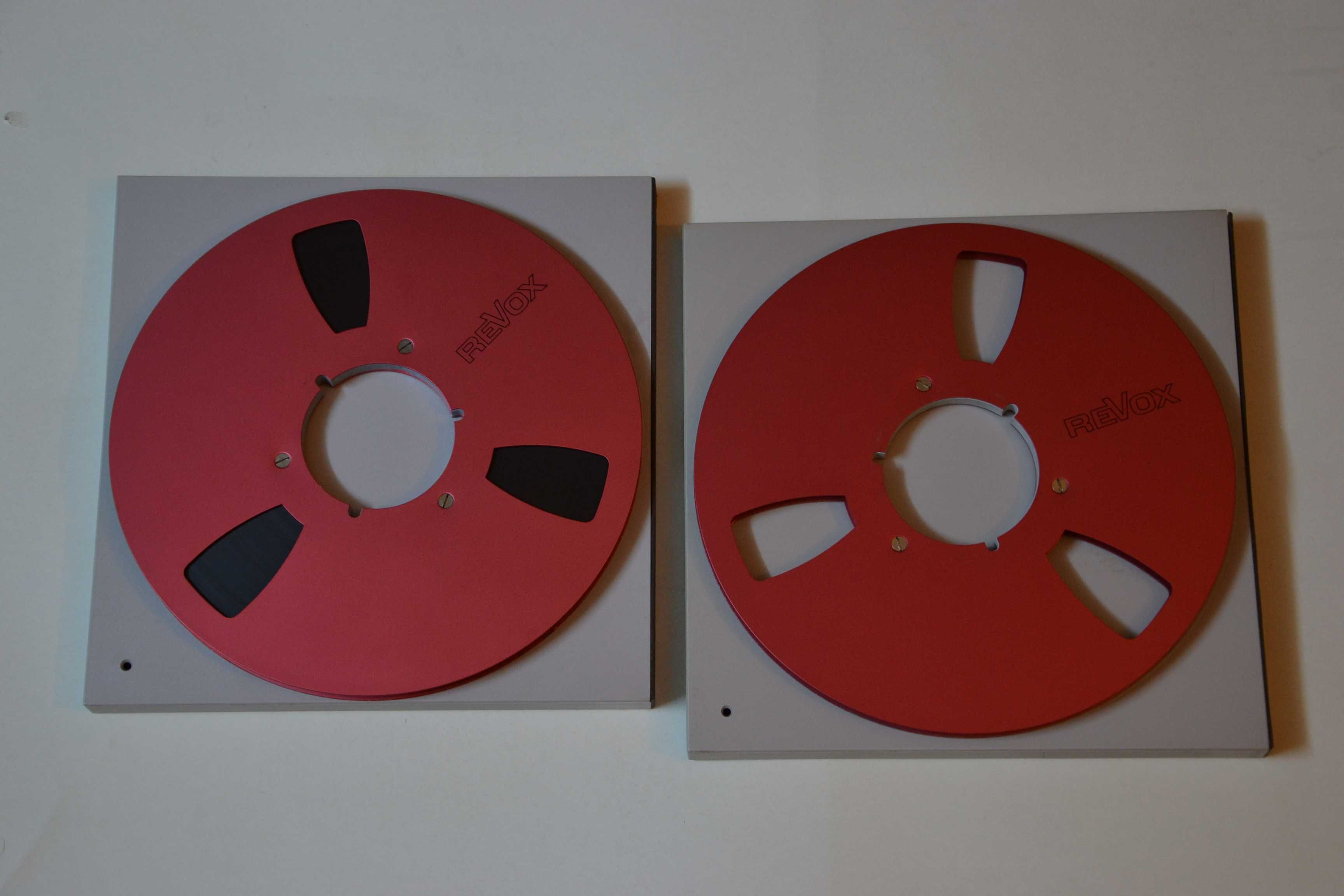 Banda magnetofon Tandberg revox red metal 26cm -Akai-Agfa-teac
