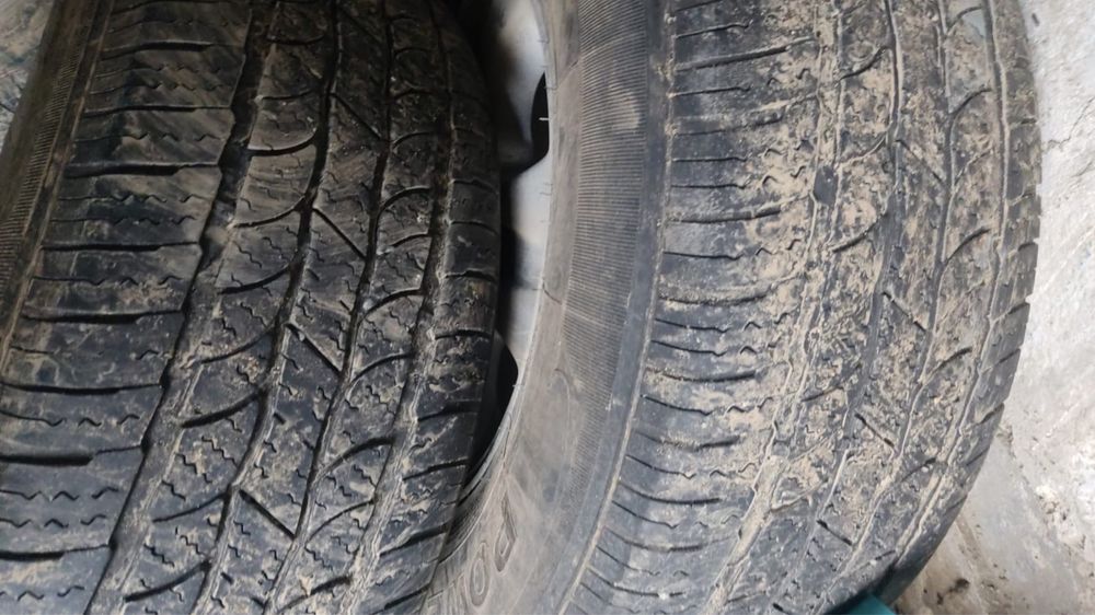 Комплект дисков с летней резиной