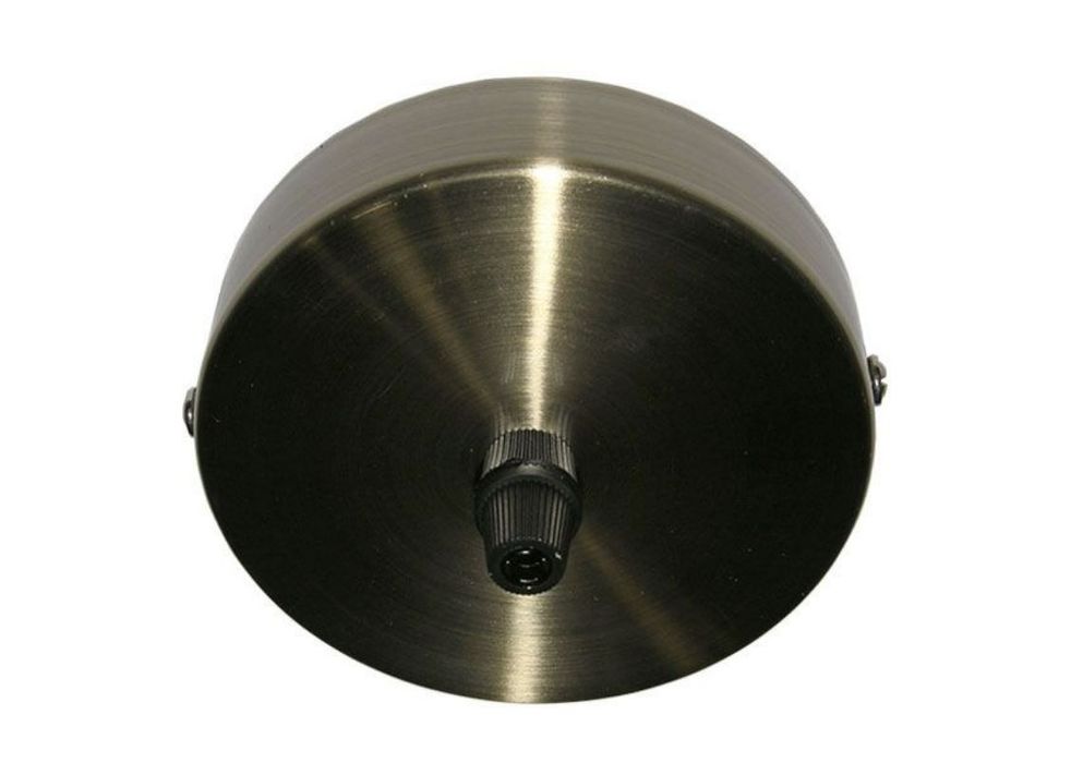 Baza din aluminiu pentru pendul, auriu rustic, Lumen