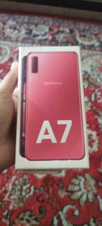 Продам Samsung A7 pink