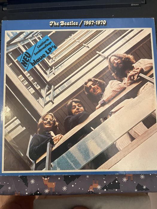 Beatles 1967-1970 плочи за грамофон сини плочи