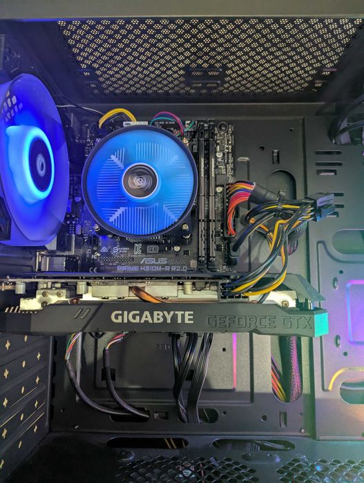 i5 9400F + Asus H310 + кулер