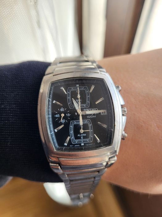 Ceas Seiko argintiu