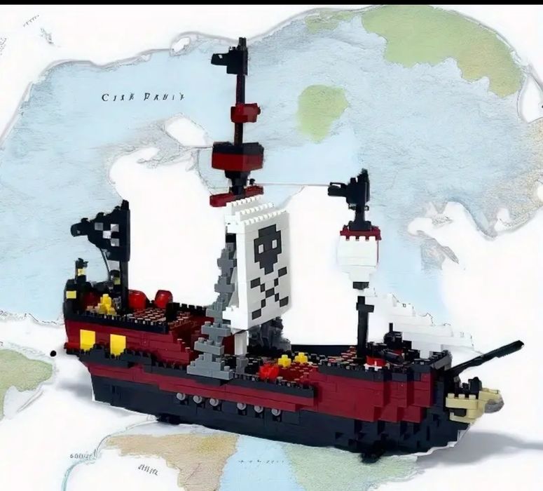 Пиратски кораб тип лего