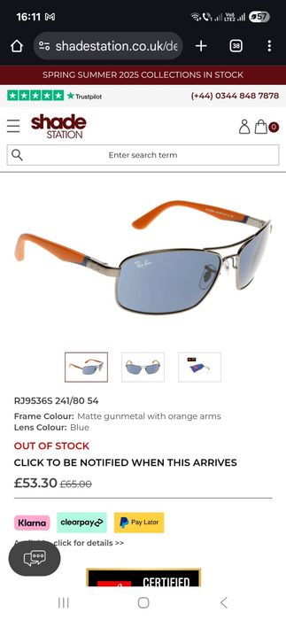 Ochelari Ray Ban copii