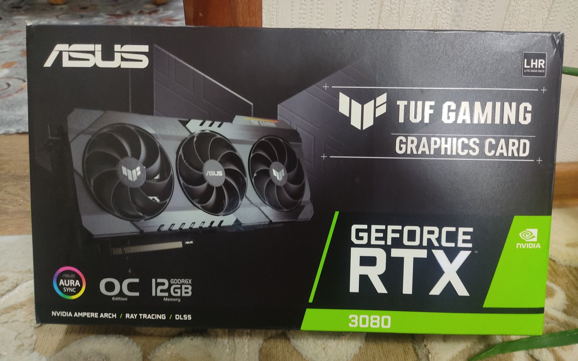 Видеокарта RTX 3080 OC 12Gb ASUS TUF Gaming LHR