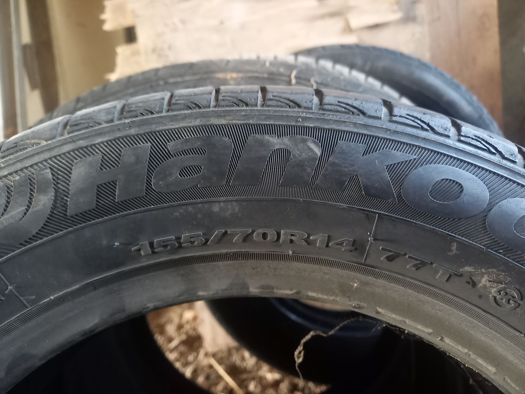 Продается шины 1 штука 1 дона155/70/14 Hankook сотилади яхши холатда