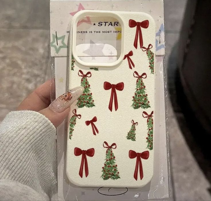 Новогодний чехол на iphone