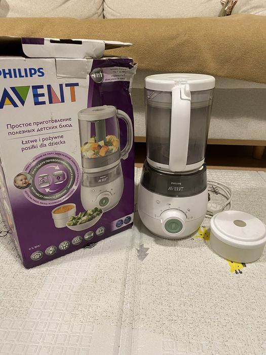 Aparat de gatit la abur pentru bebelusi Philips Avent