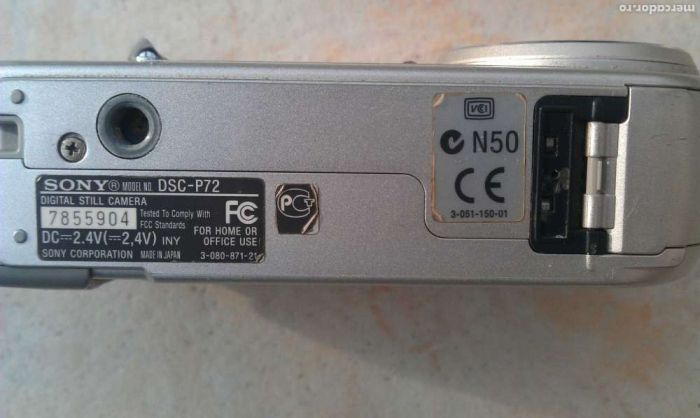 Vand camera foto Sony DSC-P 72