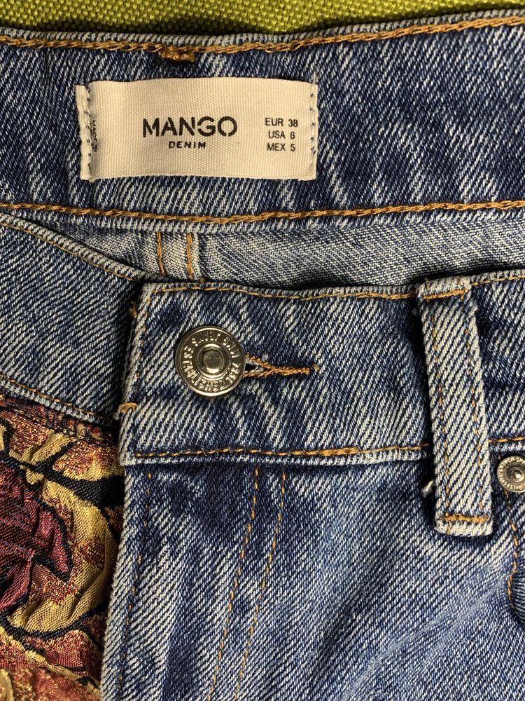 Къси дънкови панталонки Mango