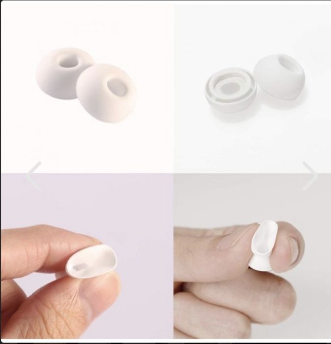 AirPods Pro Silicone Eartips - 6 броя силиконови тапи за Apple AirPods
